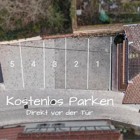 1-2 Personen - Parkplatz - Fahrradgarage - Zentrum - Kueche - Wlan - Klima * Sankt Martin