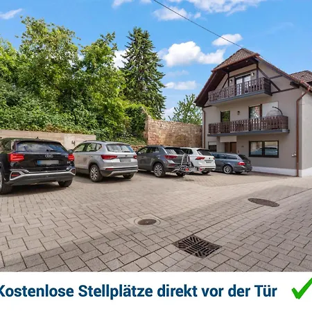 1-2 Personen - Parkplatz - Fahrradgarage - Zentrum - Kueche - Wlan - Klima Apartment *