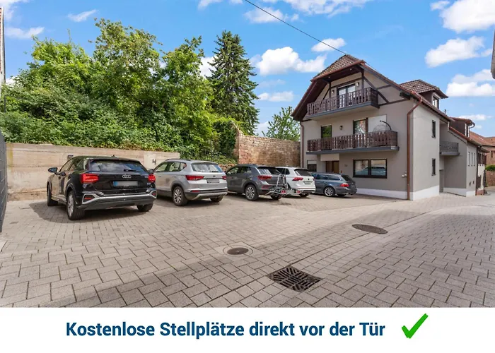 1-2 Personen - Parkplatz - Fahrradgarage - Zentrum - Kueche - Wlan - Klima Apartamento *